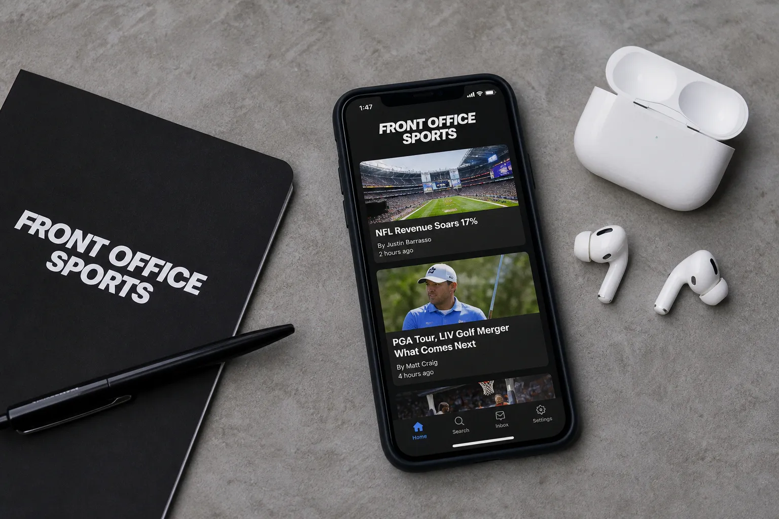 Front Office Sports запускает мобильное приложение для фанатов спортивного бизнеса