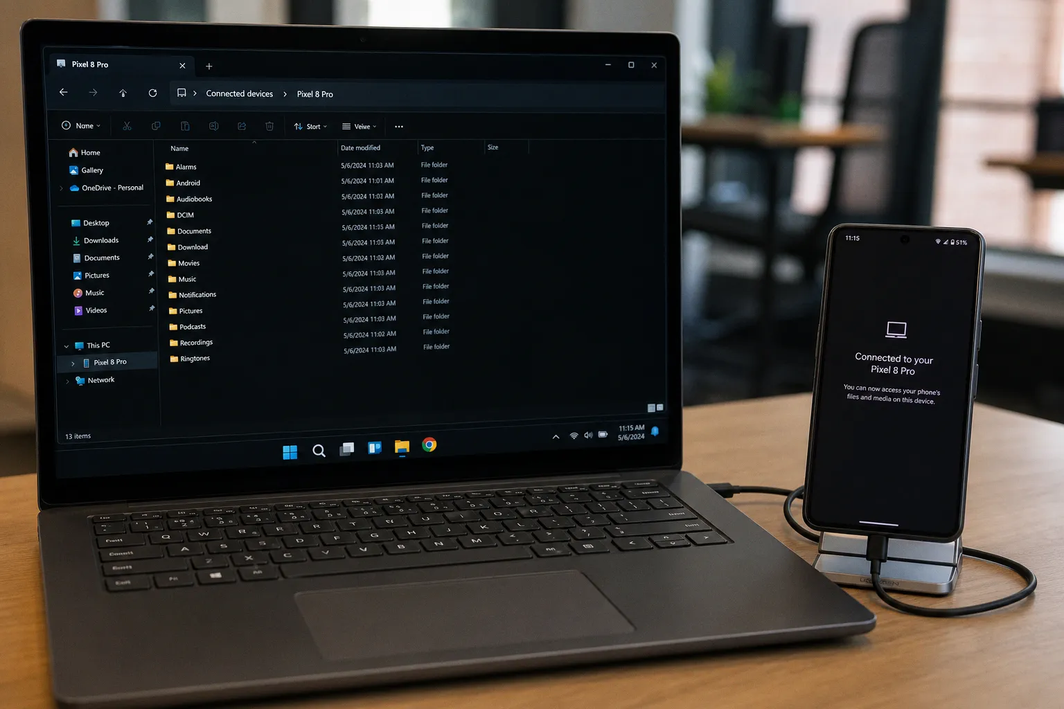 Новые возможности Android: управление файлами с ПК и упрощенная настройка eSIM