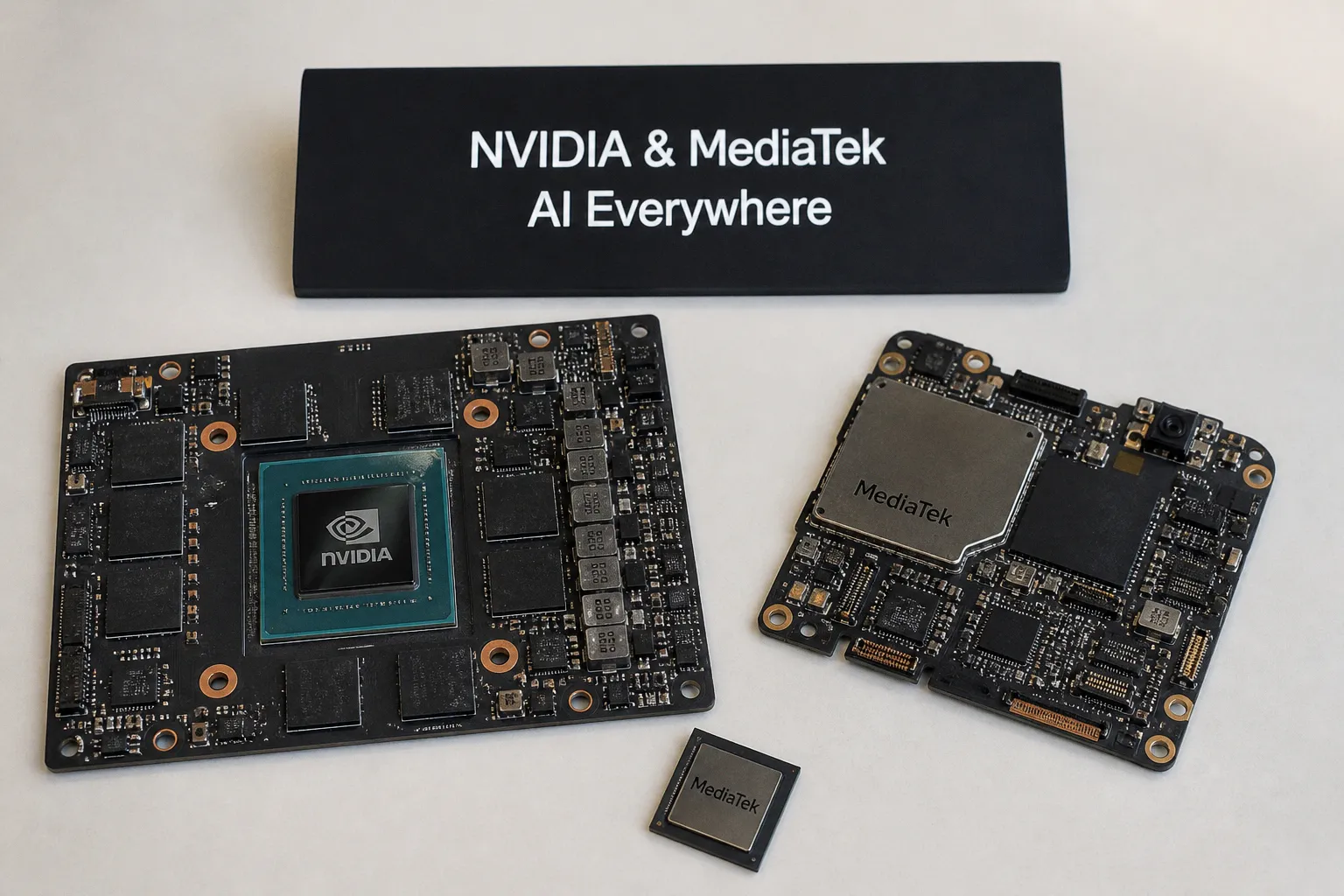 NVIDIA и MediaTek объединяют усилия для внедрения ИИ в облака, ПК и автомобили