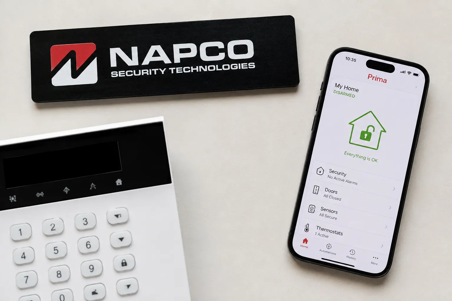 Обновление мобильного приложения Prima от NAPCO: что скрывается за редизайном